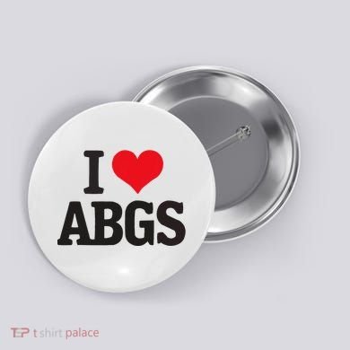 I Love Abgs Button
