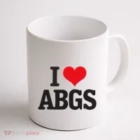 I Love Abgs Coffee Mug thumb 1
