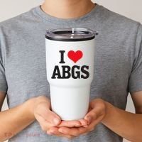 I Love Abgs Tumbler thumb 2