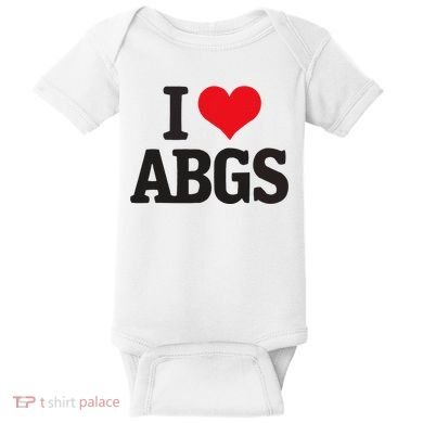 I Love Abgs Baby Bodysuit