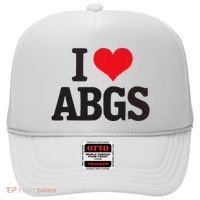 I Love Abgs Hat thumb 0