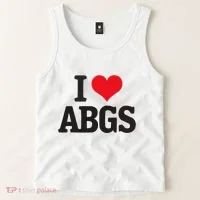 I Love Abgs Tank Top thumb 2