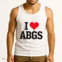 I Love Abgs Tank Top thumb 3