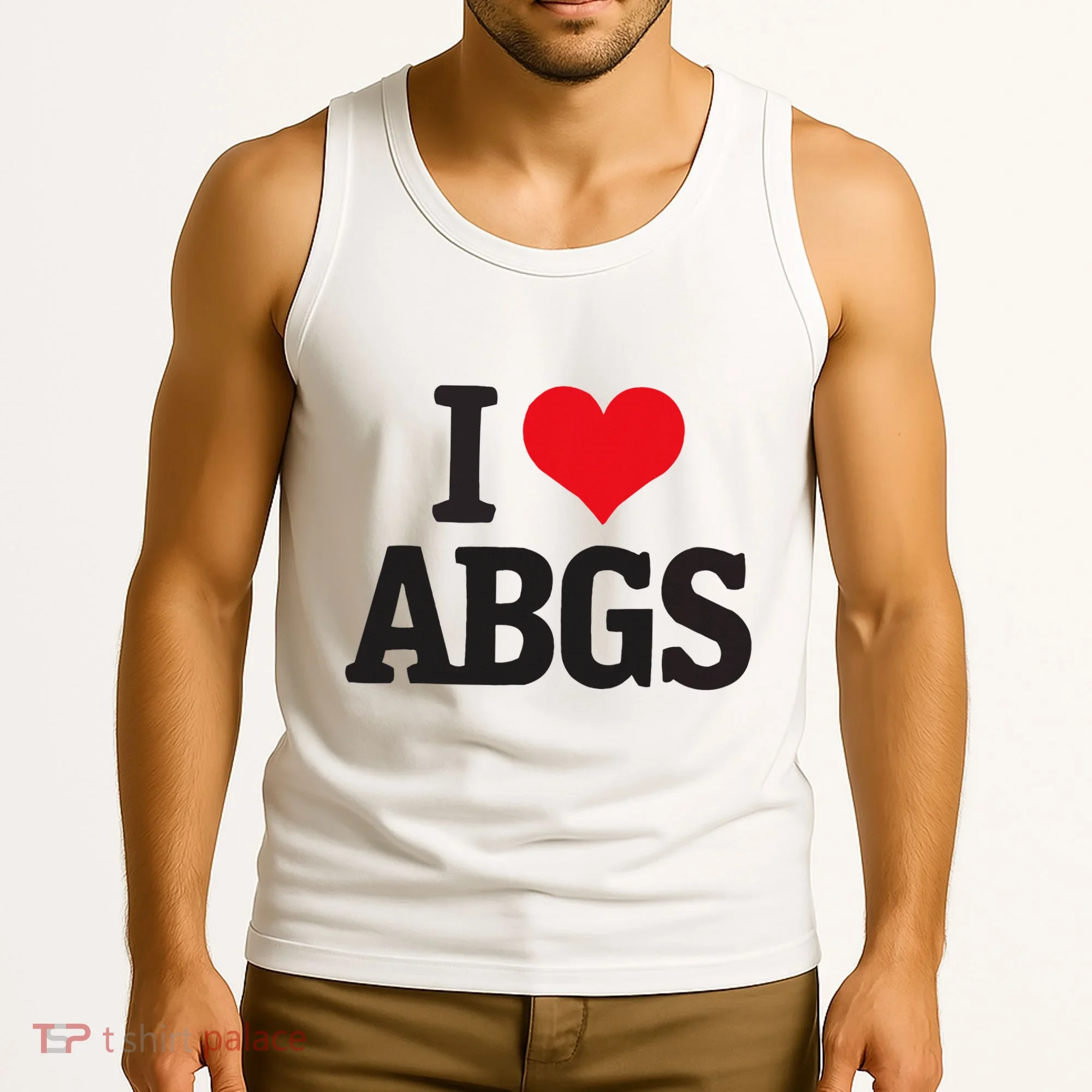 I Love Abgs Tank Top