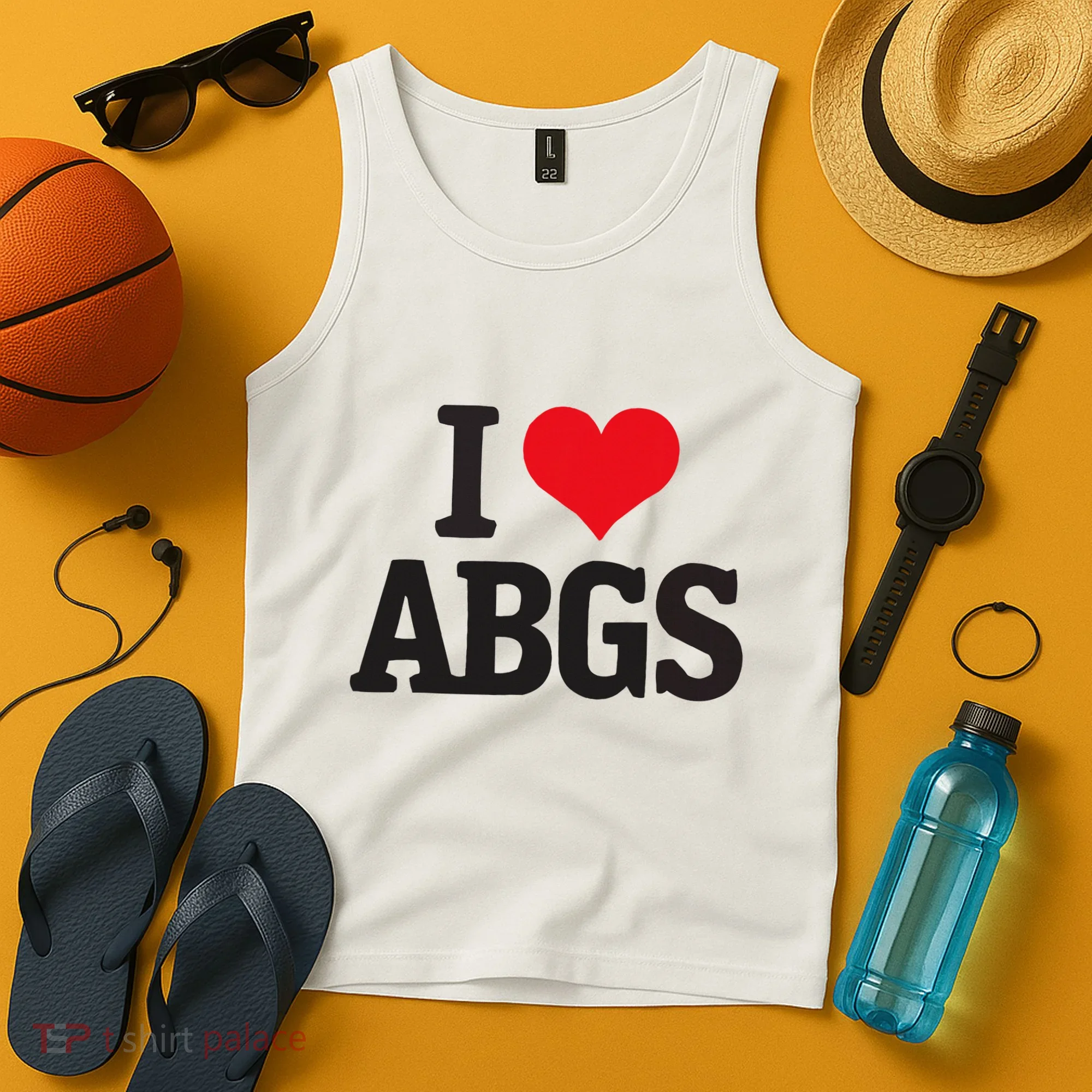 I Love Abgs Tank Top