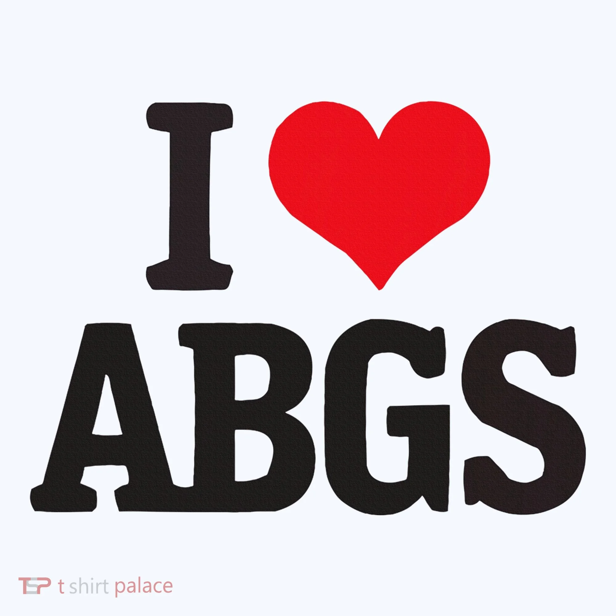 I Love Abgs Tank Top