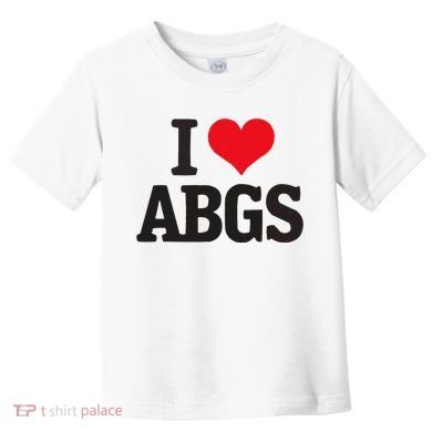 I Love Abgs Toddler T-Shirt