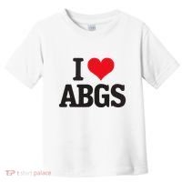 I Love Abgs Toddler T-Shirt thumb 0