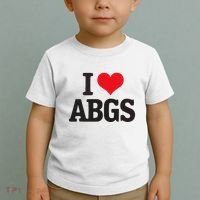 I Love Abgs Toddler T-Shirt thumb 2