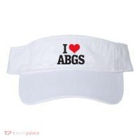 I Love Abgs Visor thumb 0