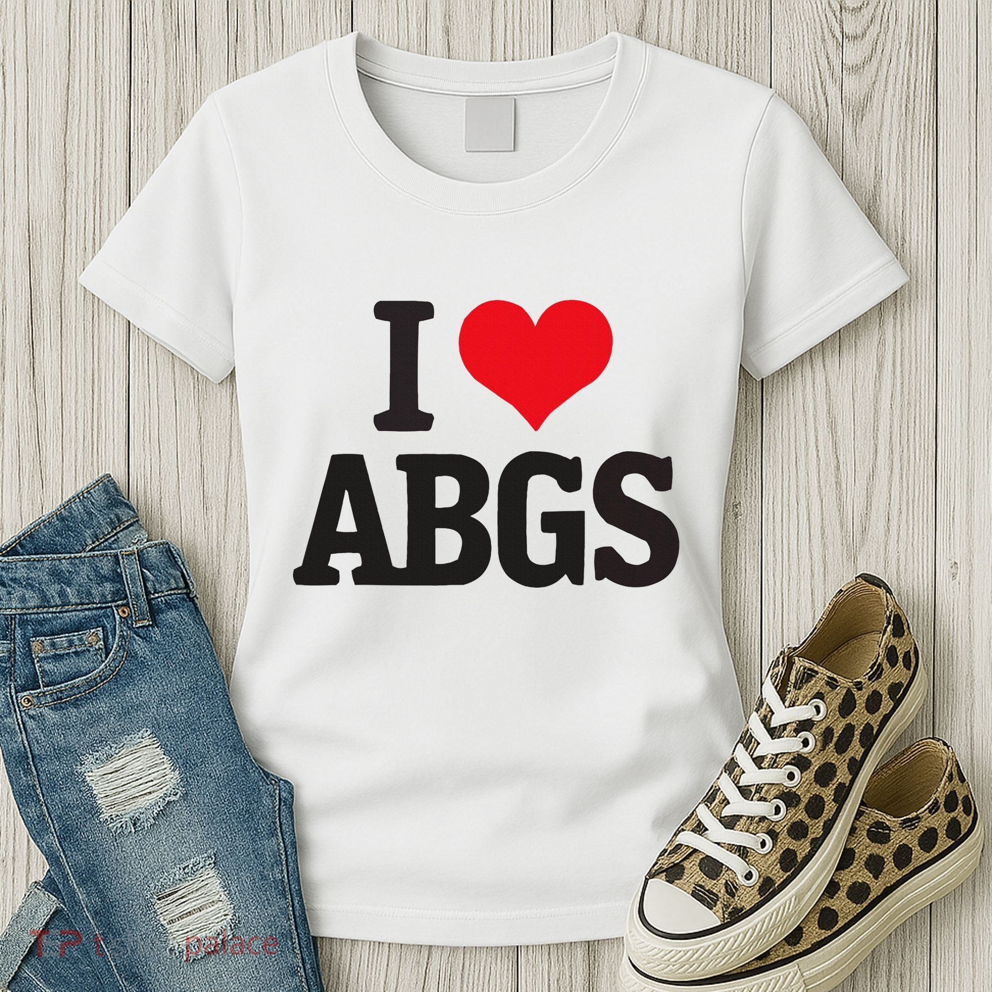 I Love Abgs Women's T-Shirt
