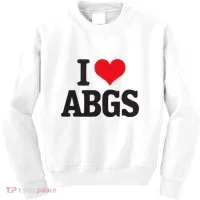 I Love Abgs Kids Sweatshirt thumb 0