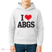 I Love Abgs Kids Hoodie thumb 4