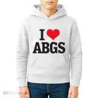 I Love Abgs Kids Hoodie thumb 4