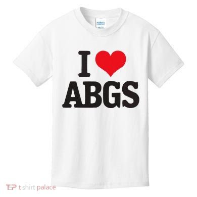 I Love Abgs Kids T-Shirt