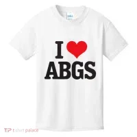 I Love Abgs Kids T-Shirt thumb 0
