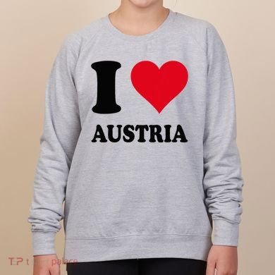 I Love Austria Women's Sweatshirt