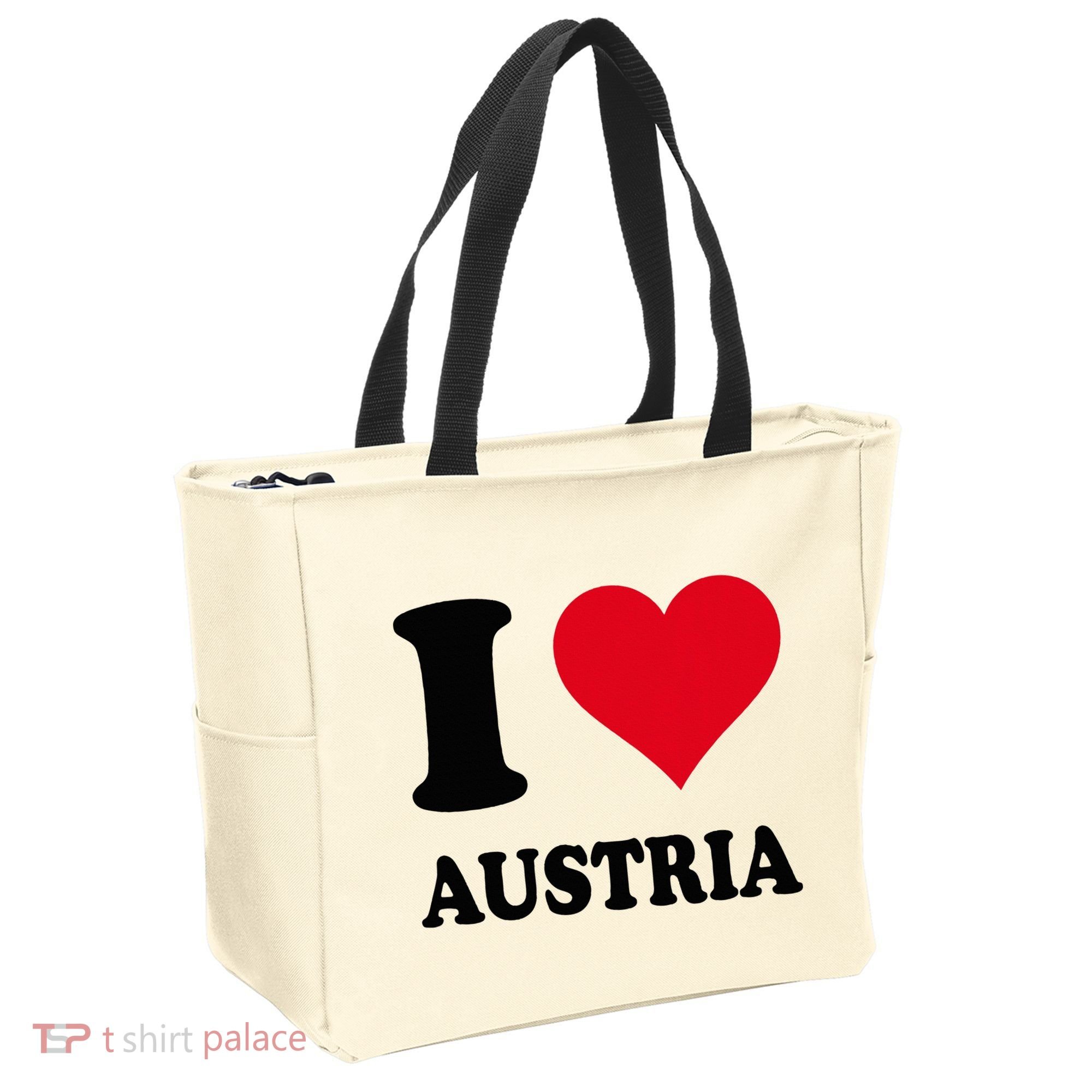 I Love Austria Tote Bag