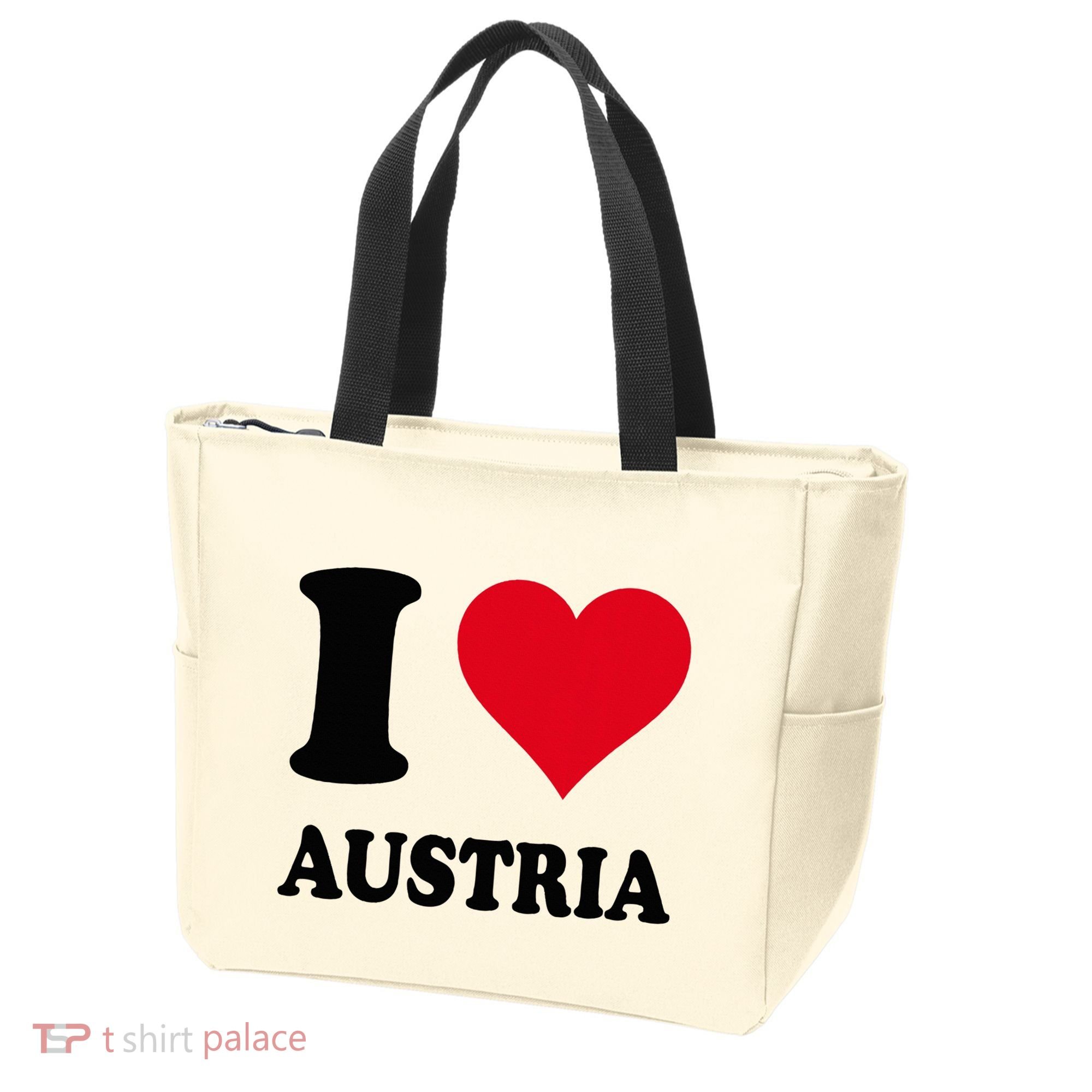 I Love Austria Tote Bag