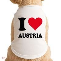 I Love Austria Doggie Tank thumb 0