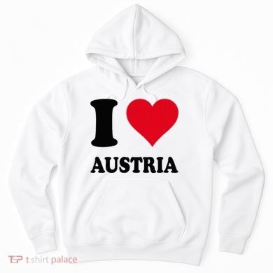 I Love Austria Hoodie