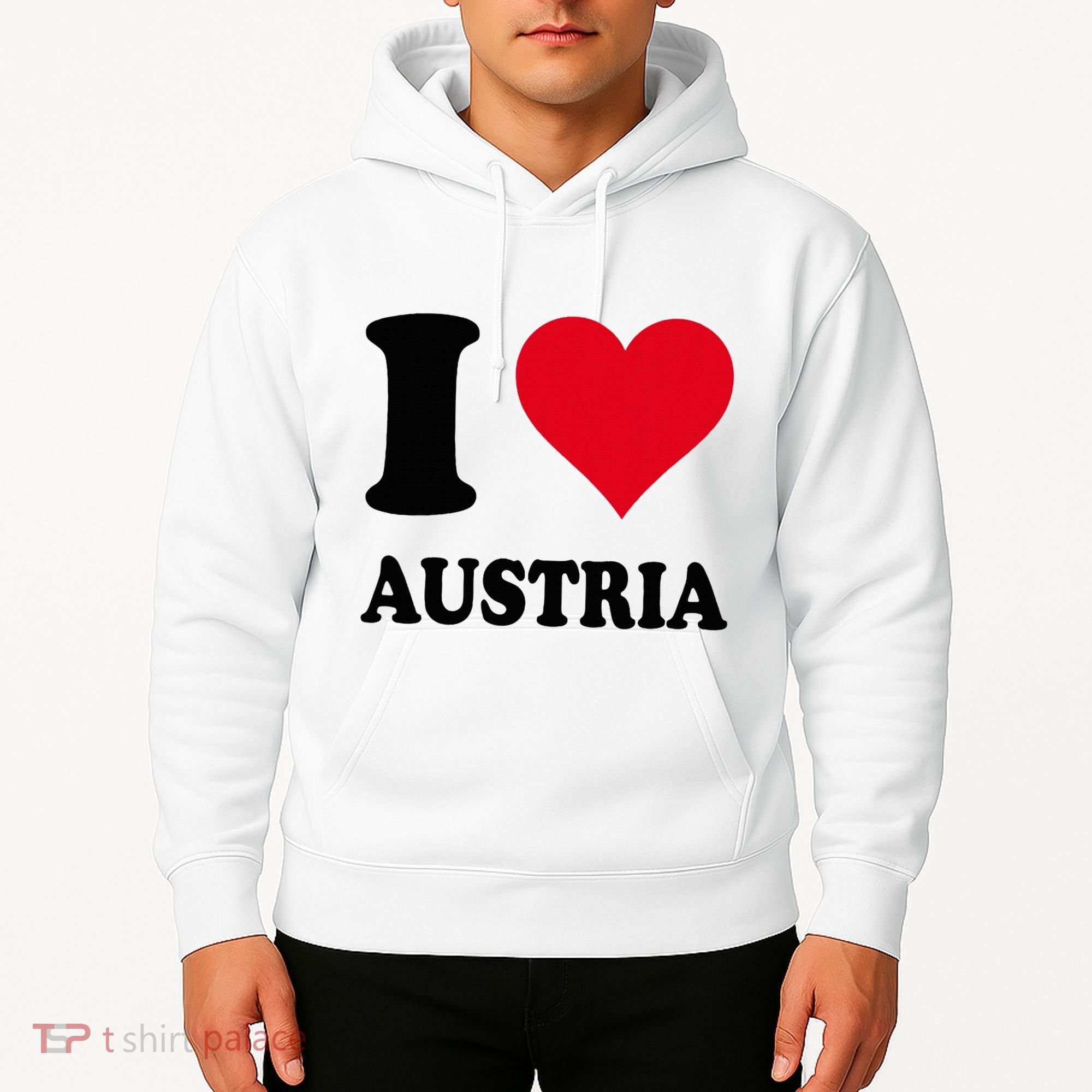 I Love Austria Hoodie