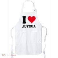I Love Austria Apron thumb 0
