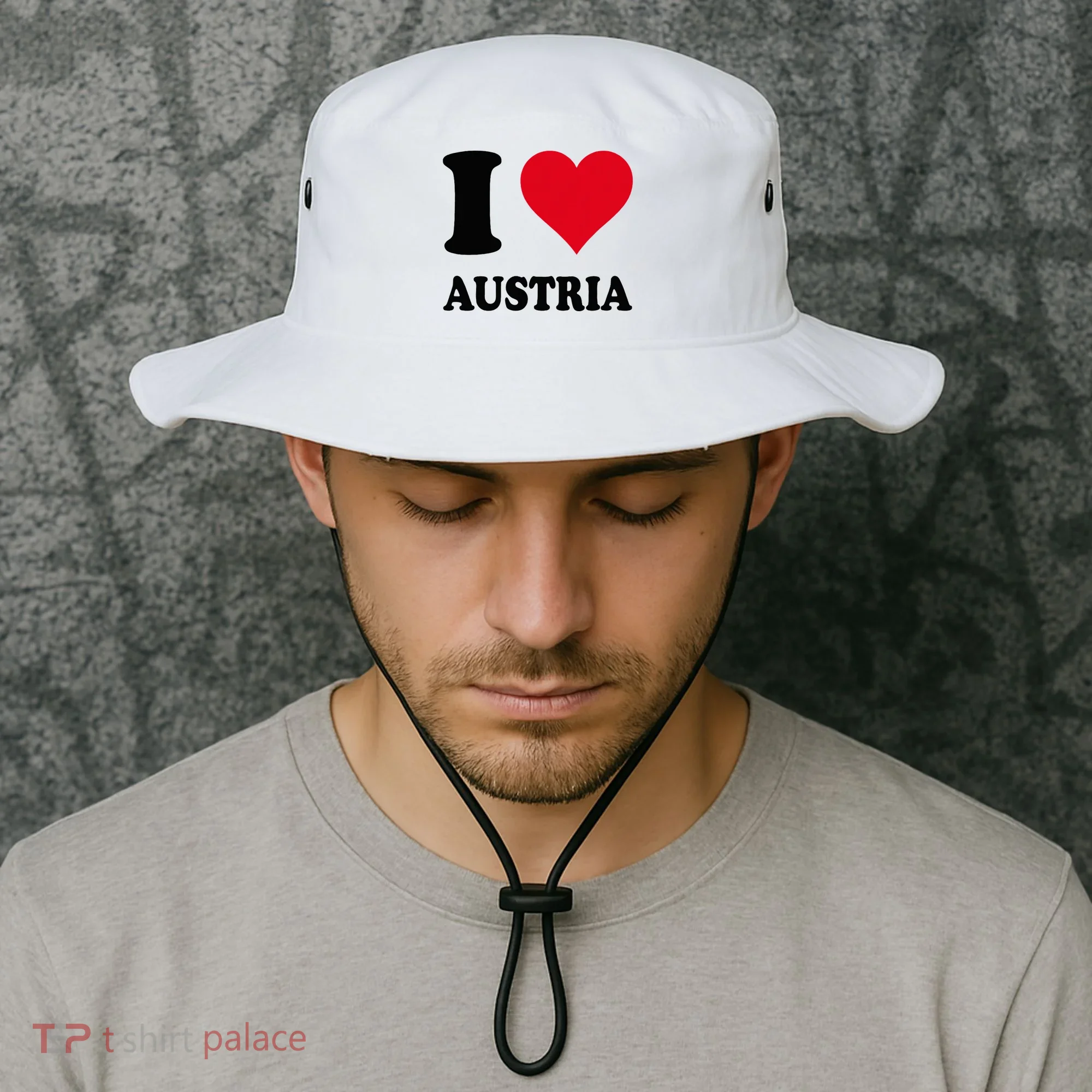 I Love Austria Bucket Hat
