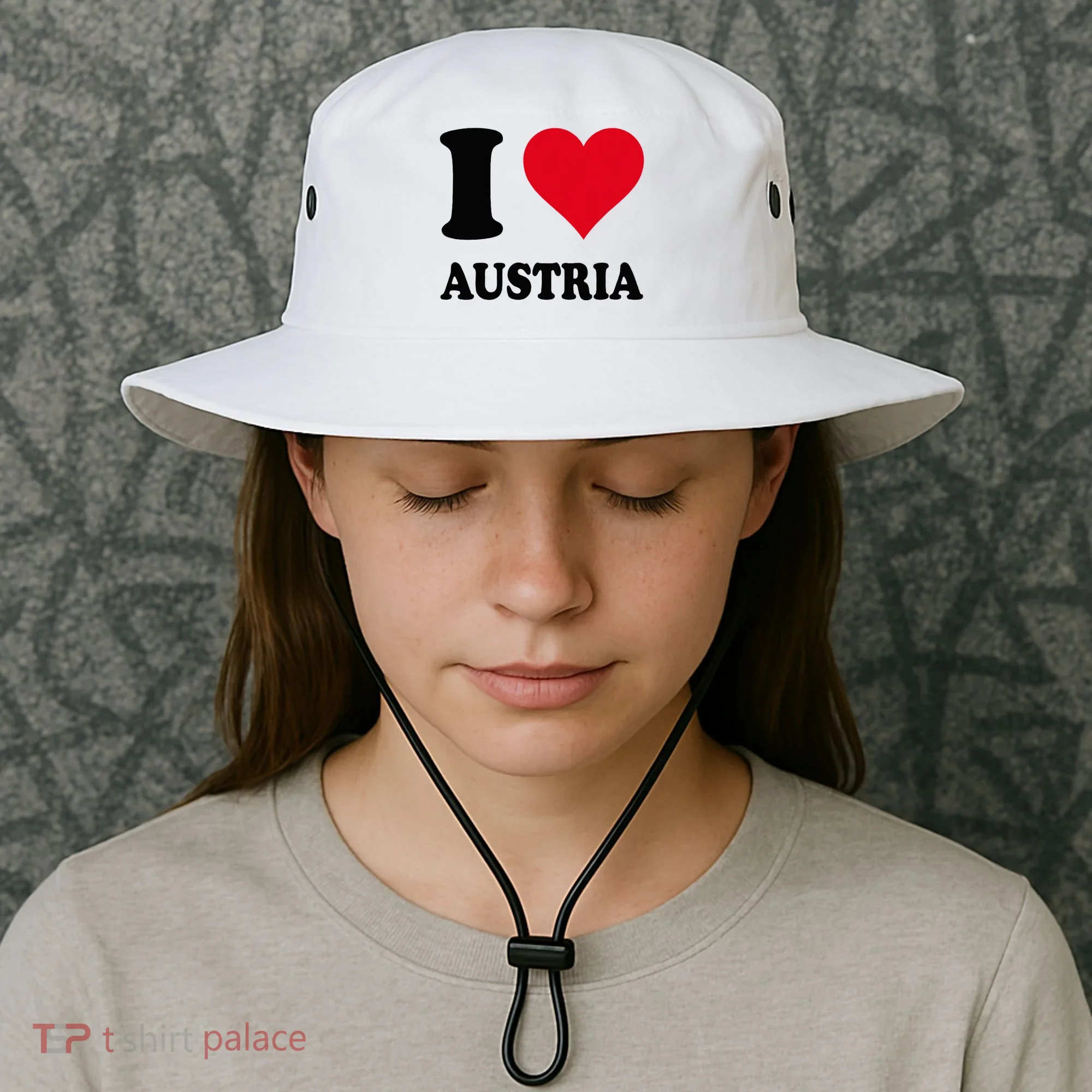 I Love Austria Bucket Hat