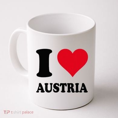 I Love Austria Coffee Mug
