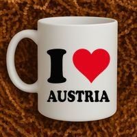 I Love Austria Coffee Mug thumb 2