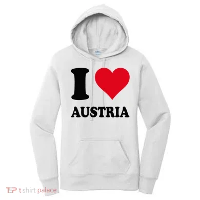 I Love Austria Women's Hoodie