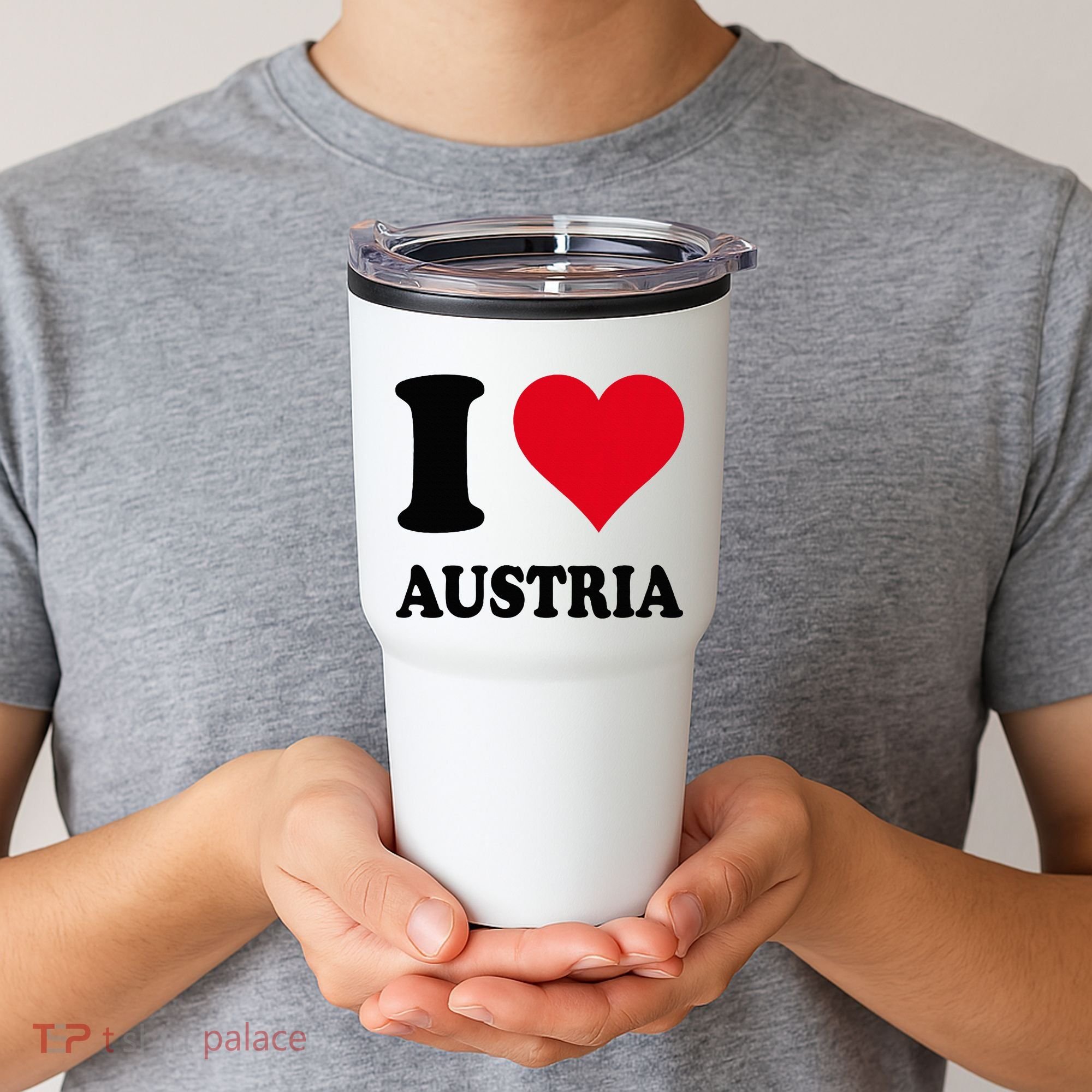 I Love Austria Tumbler