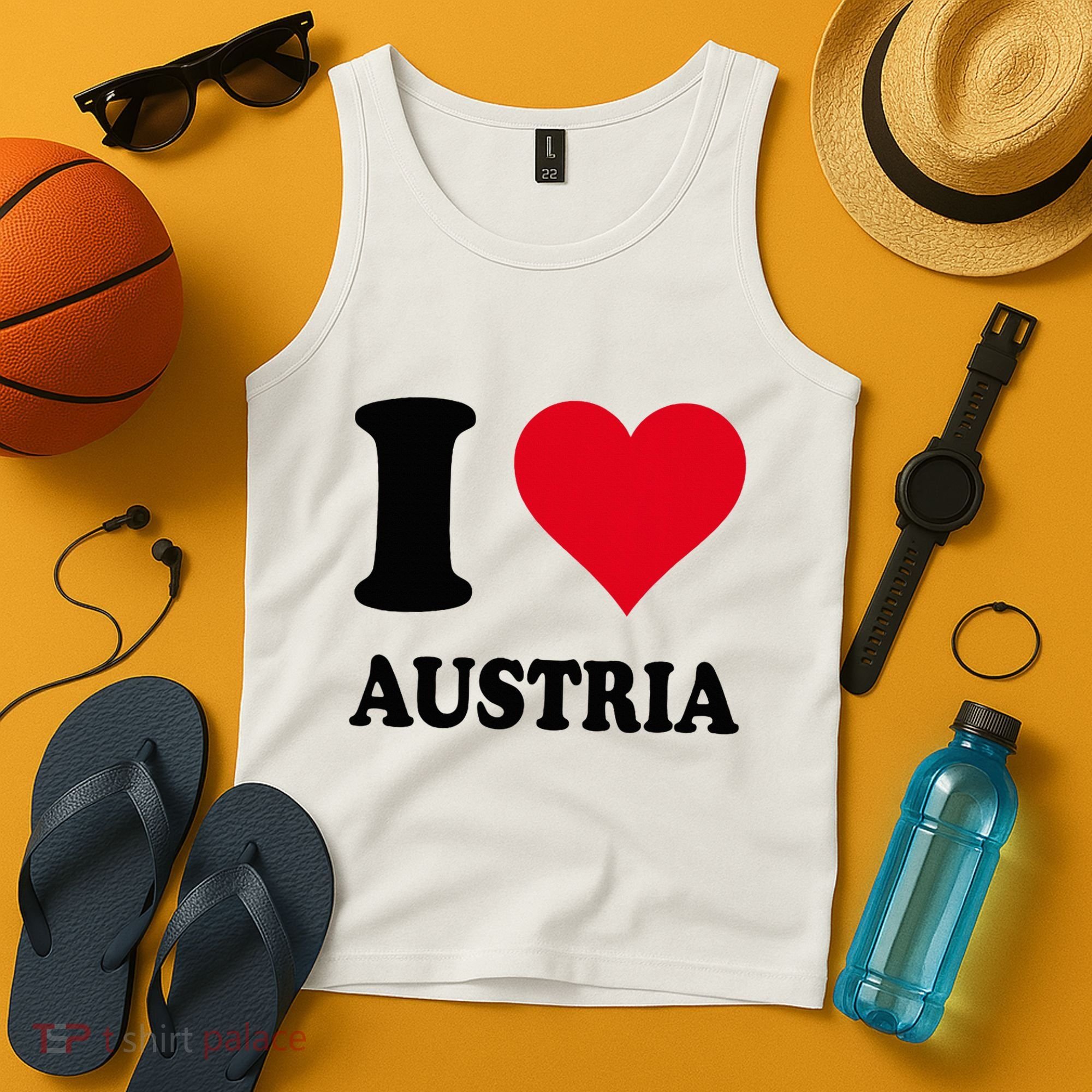I Love Austria Tank Top