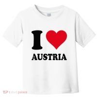 I Love Austria Toddler T-Shirt thumb 0
