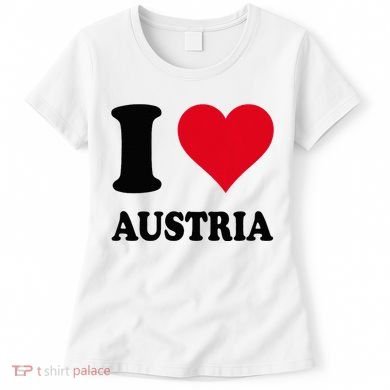 I Love Austria Women's T-Shirt