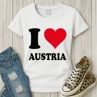 I Love Austria Women's T-Shirt thumb 3