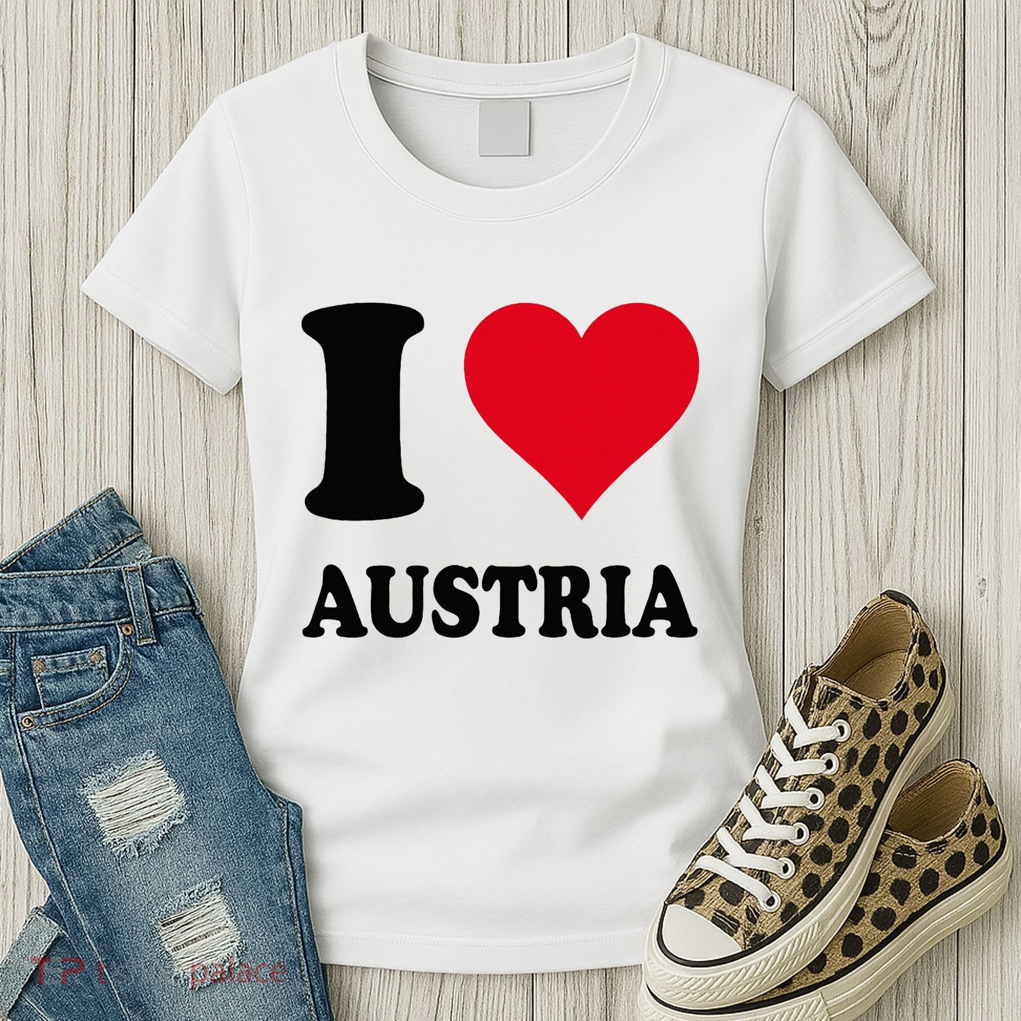 I Love Austria Women's T-Shirt