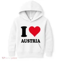 I Love Austria Kids Hoodie thumb 0