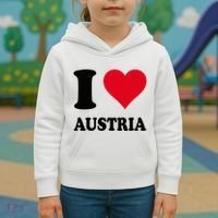 I Love Austria Kids Hoodie thumb 3