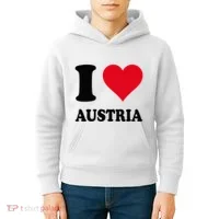 I Love Austria Kids Hoodie thumb 4