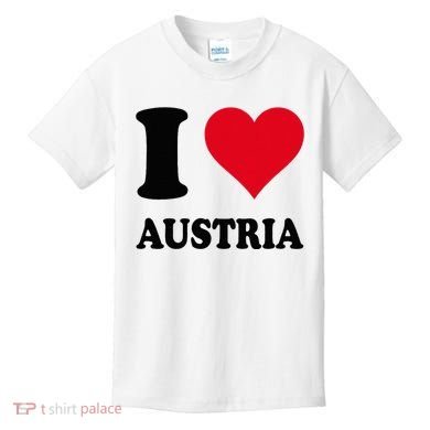 I Love Austria Kids T-Shirt