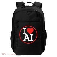 I Love Ai Artificial Intelligence Is Amazing! Cool Gift Backpack thumb 0