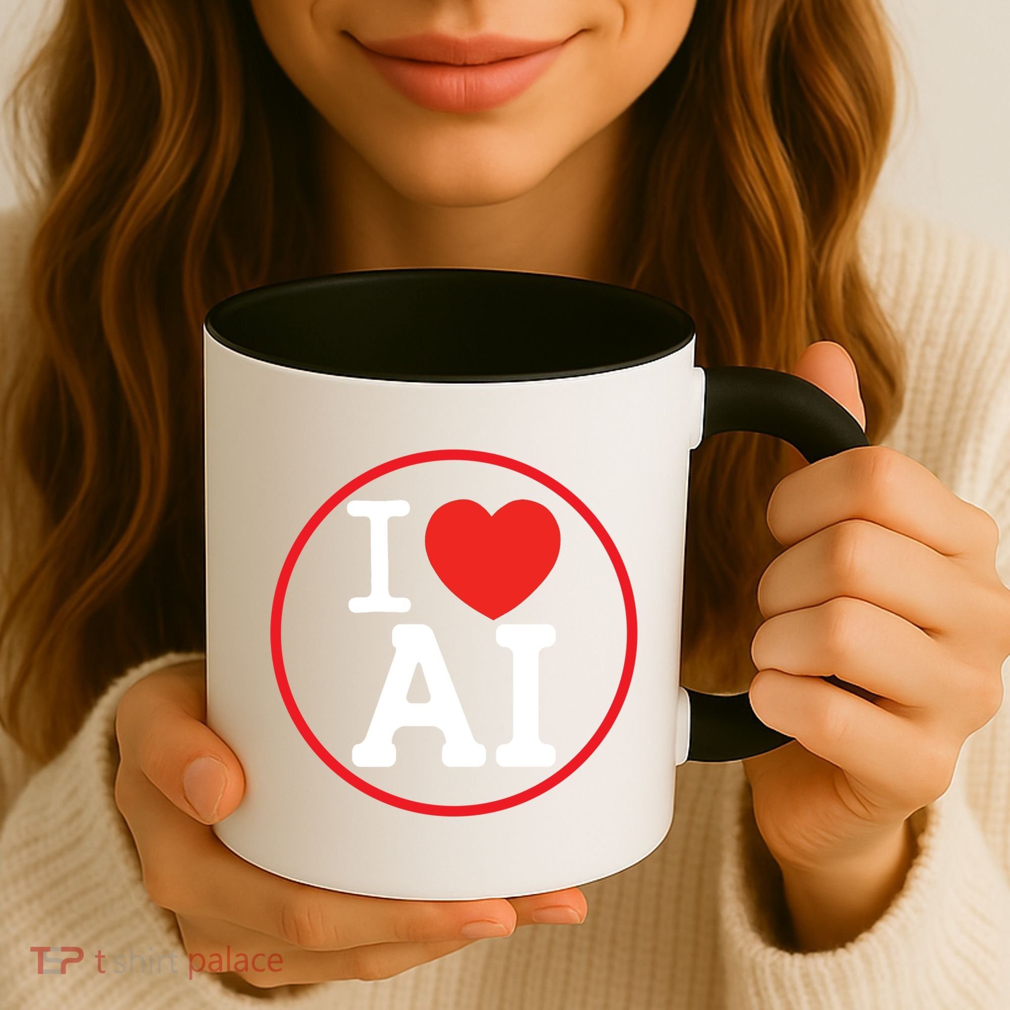 I Love Ai Artificial Intelligence Is Amazing! Cool Gift Coffee Mug