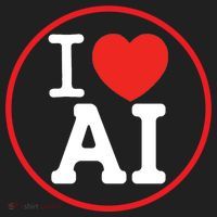 I Love Ai Artificial Intelligence Is Amazing! Cool Gift Beanie thumb 2