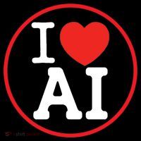 I Love Ai Artificial Intelligence Is Amazing! Cool Gift Ornament thumb 1