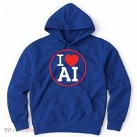 I Love Ai Artificial Intelligence Is Amazing! Cool Gift Hoodie thumb 0