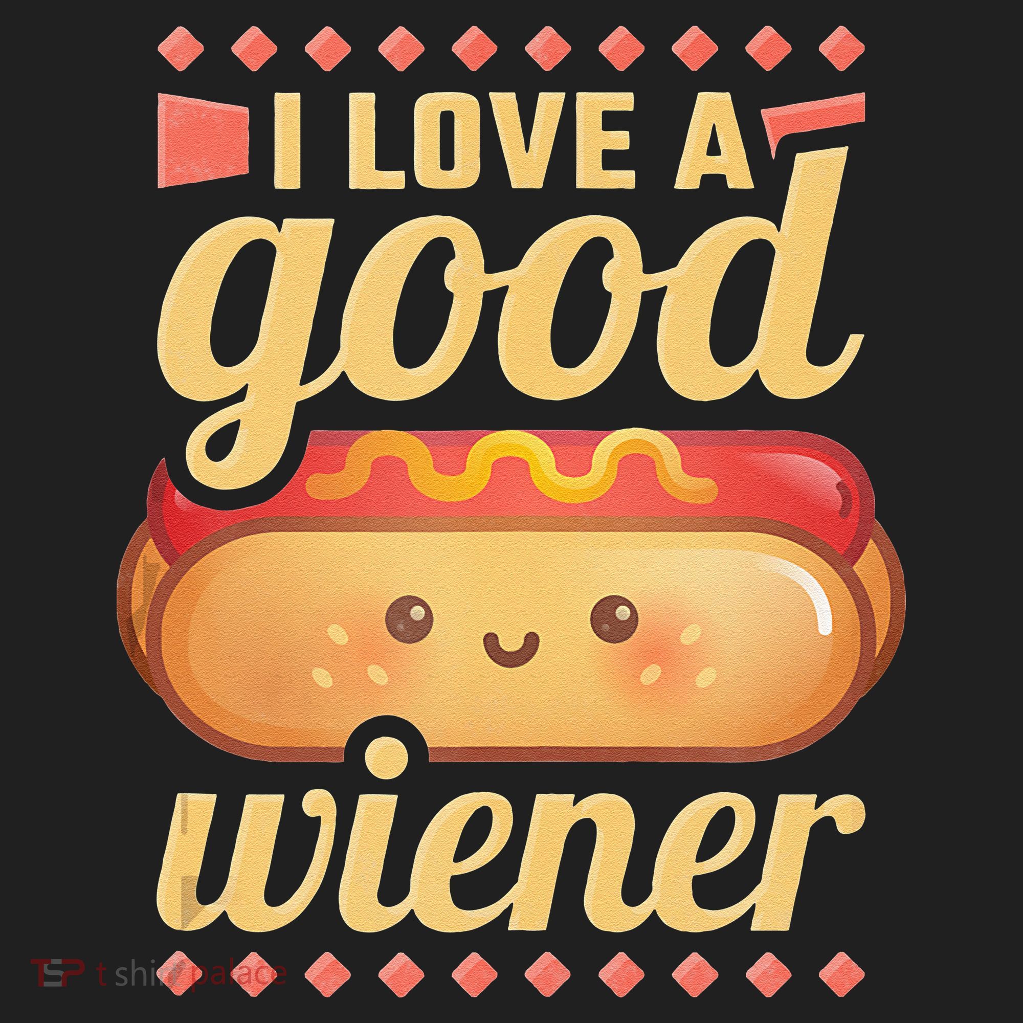 I Love A Good Wiener BBQ Hot Dog Beanie