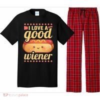I Love A Good Wiener BBQ Hot Dog Pajama Set thumb 0