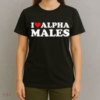 I Love Alpha Males Alpha Male T-Shirt thumb 4